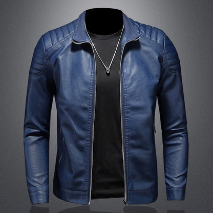 Blouson Cuir Homme de Luxe Élégant