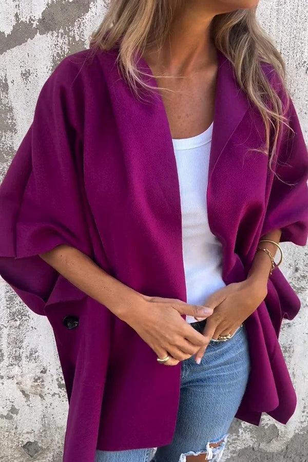 Manteau Femme Hiver Doux et Confortable avec Poches