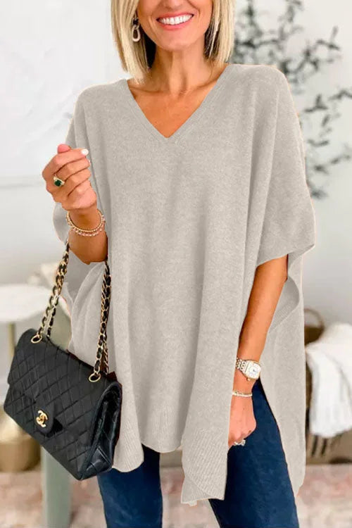 Poncho Femme Cachemire Doux et Léger