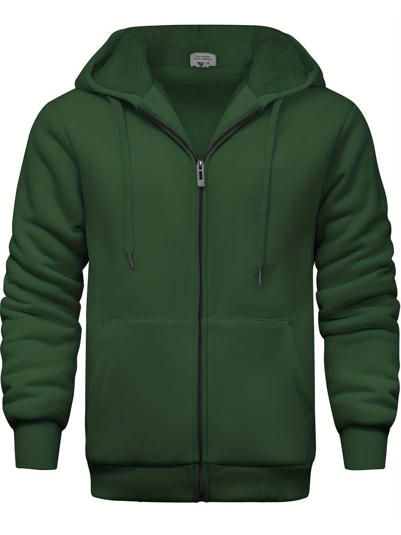 Sweat à Capuche Zippé Confort pour Homme au Quotidien - PanierRoyale