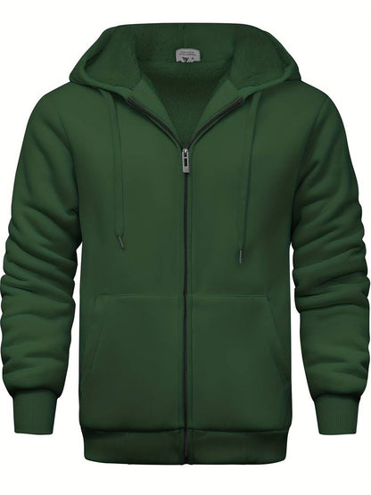 Sweat à Capuche Zippé Confort pour Homme au Quotidien - PanierRoyale