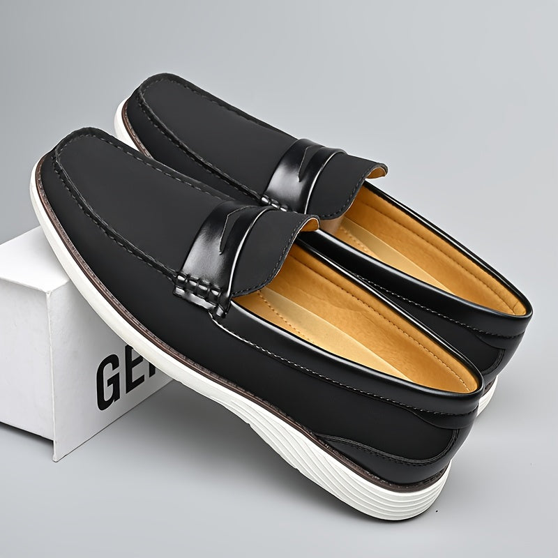 Chaussures Loafers Homme Cuir Italien Élégant