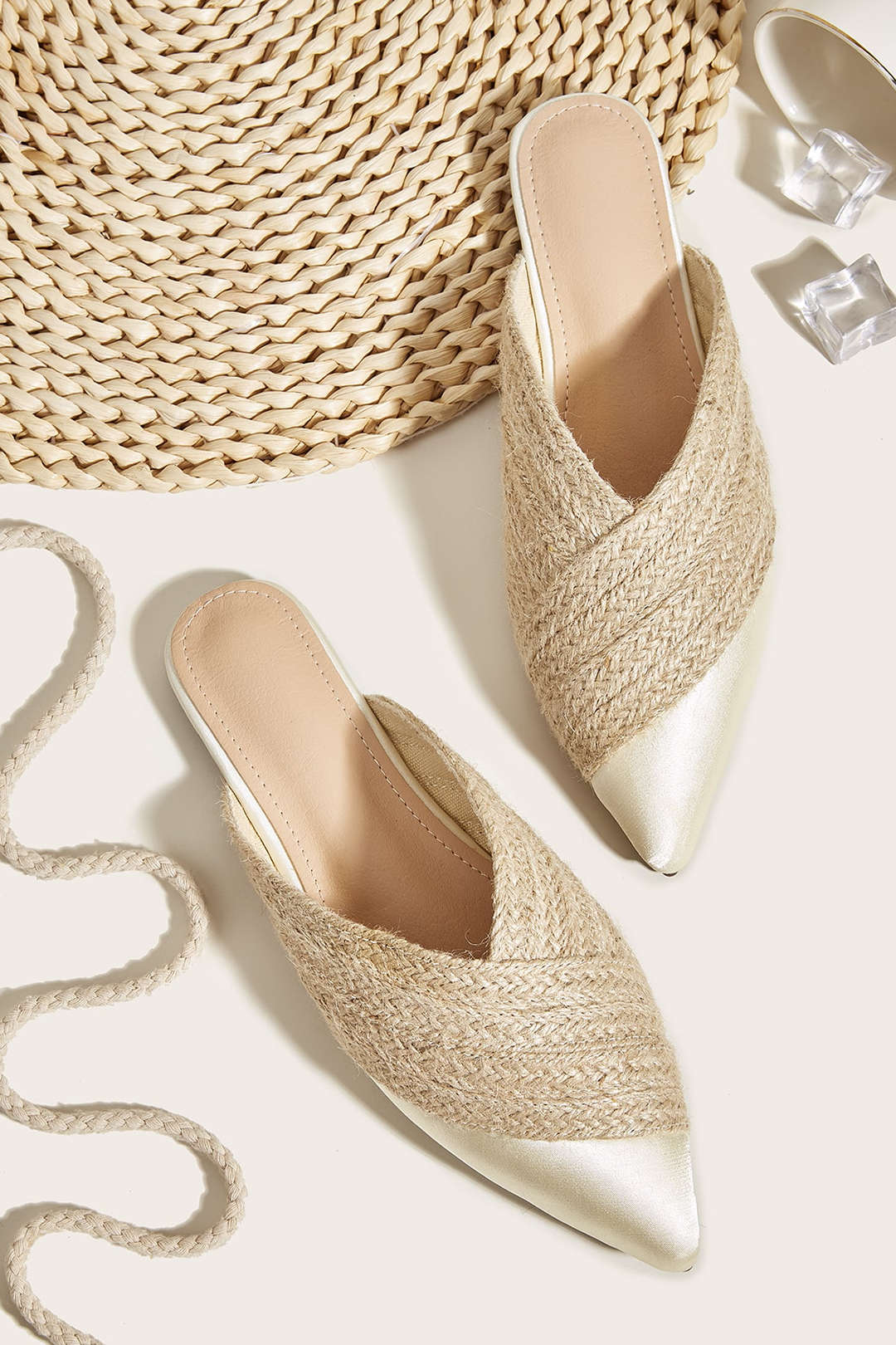 Mules Espadrille Femmes à Pointes - BerlinGlamour