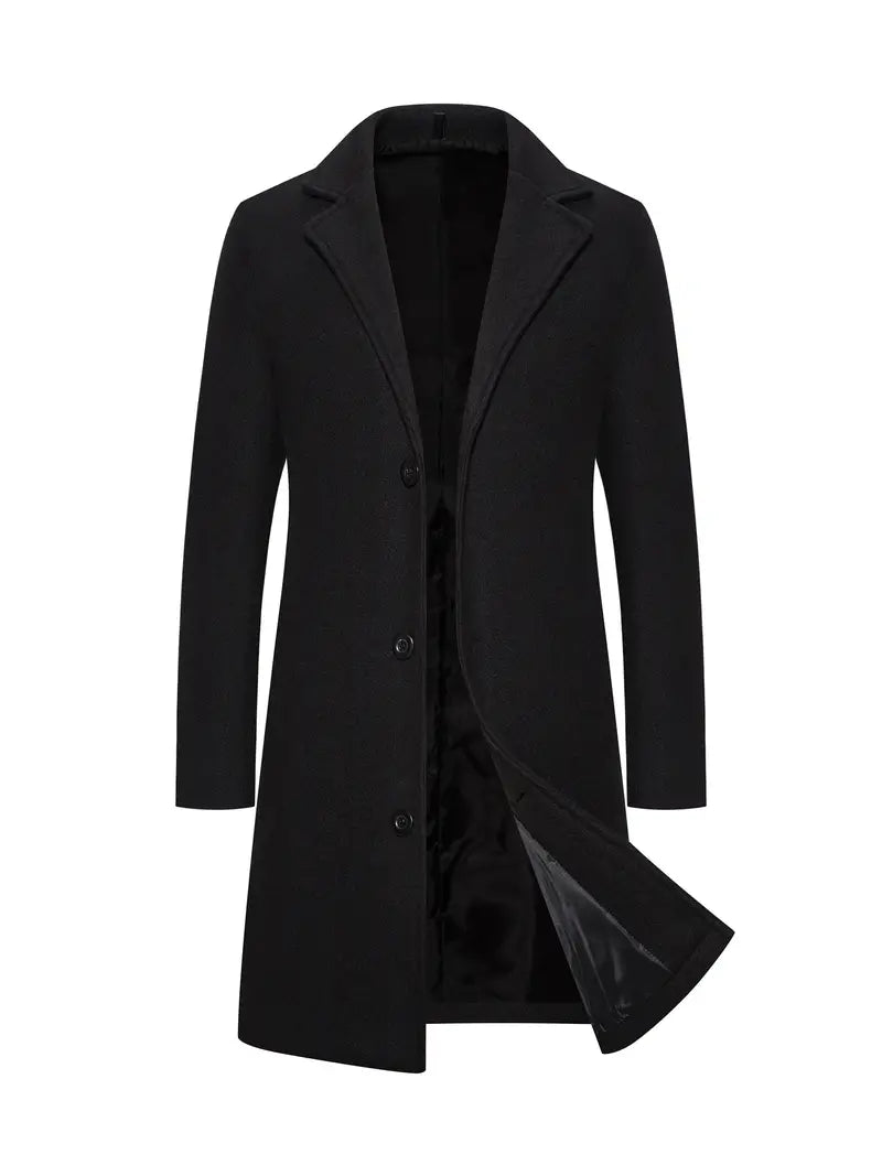 Trench-coat Classique pour Homme avec Ceinture