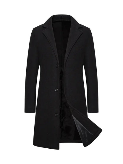 Trench-coat Classique pour Homme avec Ceinture