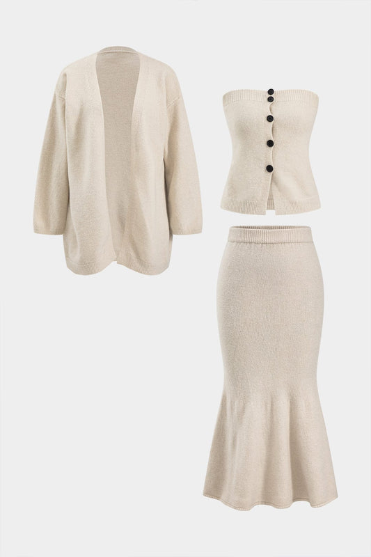 Cardigan Enfilé Élégant Femme - BerlinGlamour