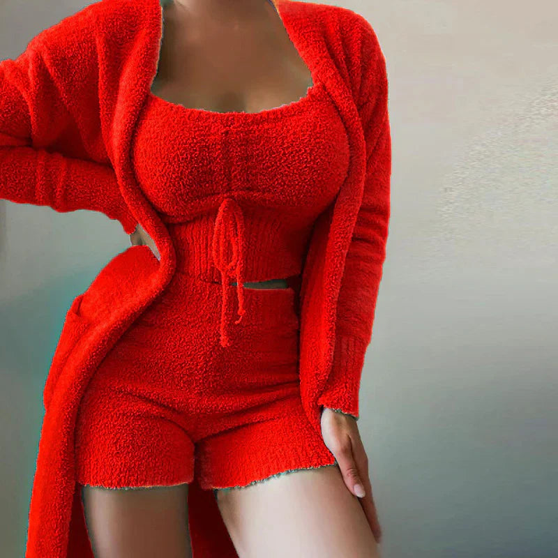 Robe Femme 3 Pièces Élégante et Chic pour Toute Occasion