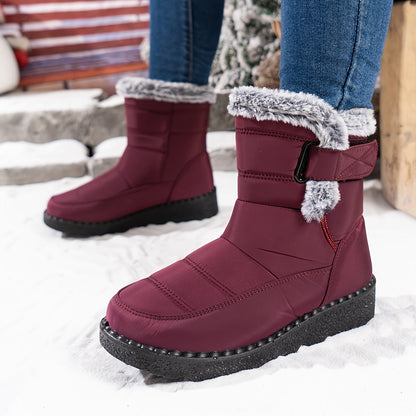 Bottes Hiver Femmes Chauffantes et Étanches