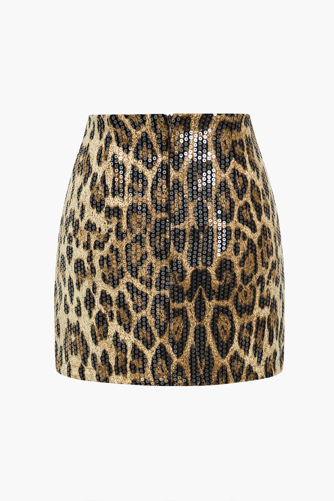 Robe Courte Pailletée Leopard Chic et Glamour