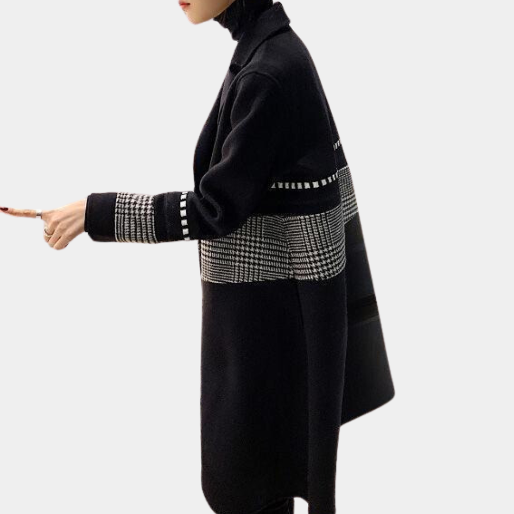 DEMIRA - Manteau Sophistiqué de Longueur pour Femmes