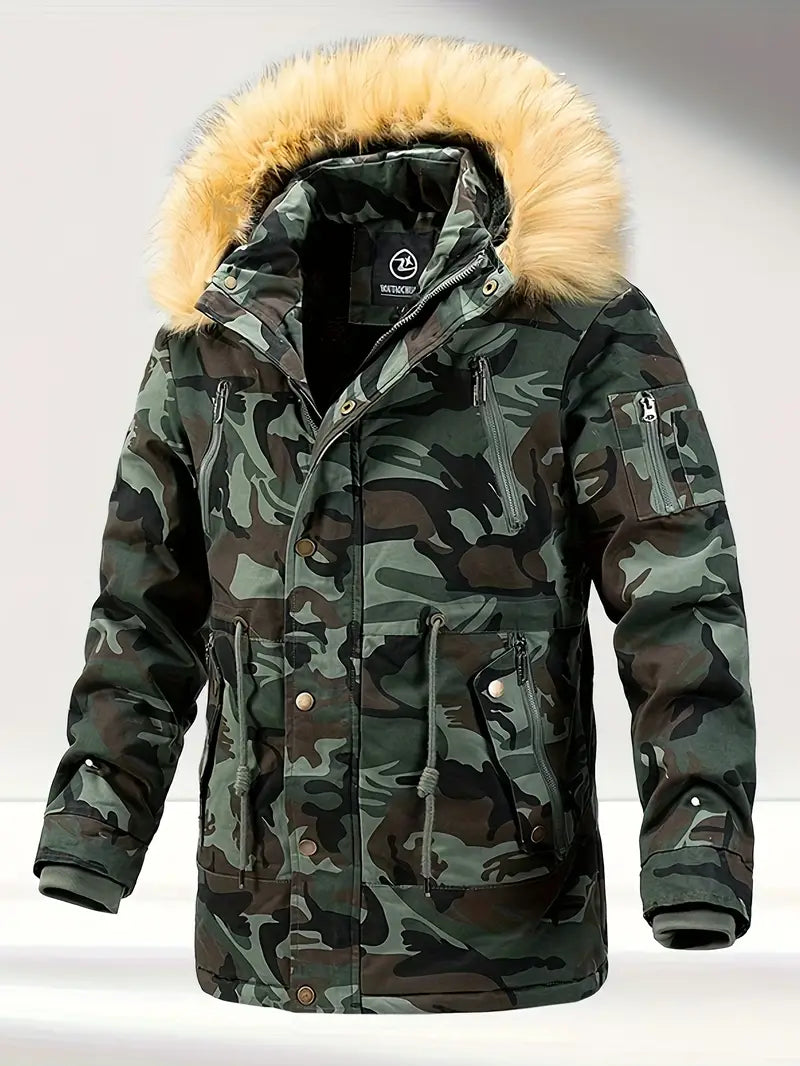 Veste Parka Hiver Imperméable Homme