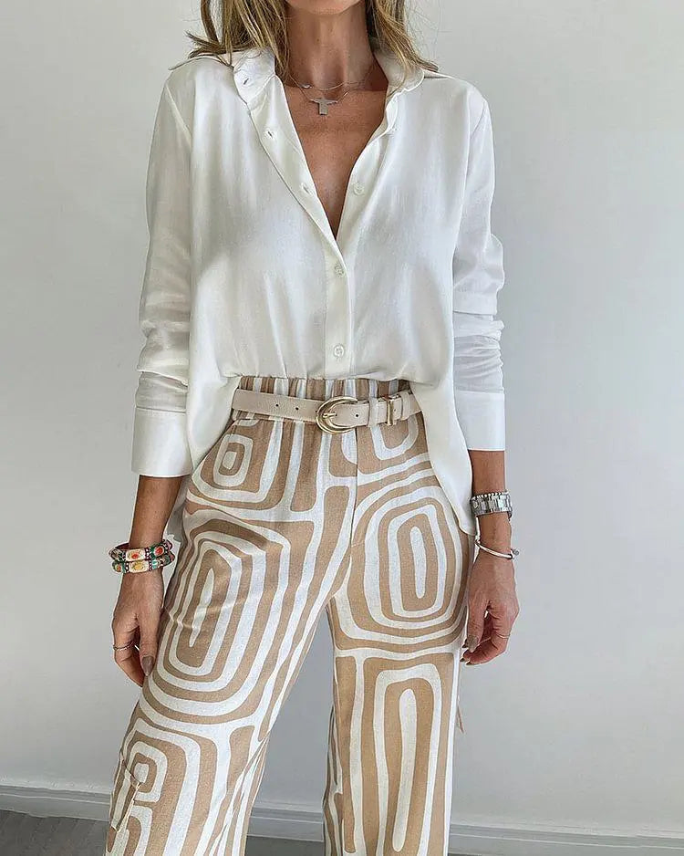 Selia | Modisches Two Piece Set mit Top und Hose Zendoo.de