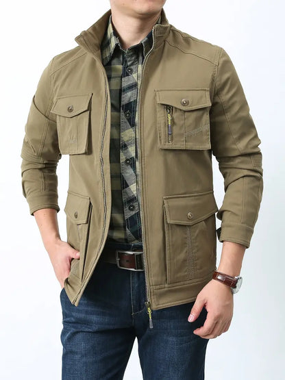 Veste Homme Outdoor Imperméable et Robuste Nylon