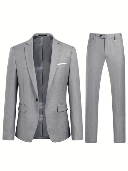 Costume Homme Deux Pièces Classique et Élégant