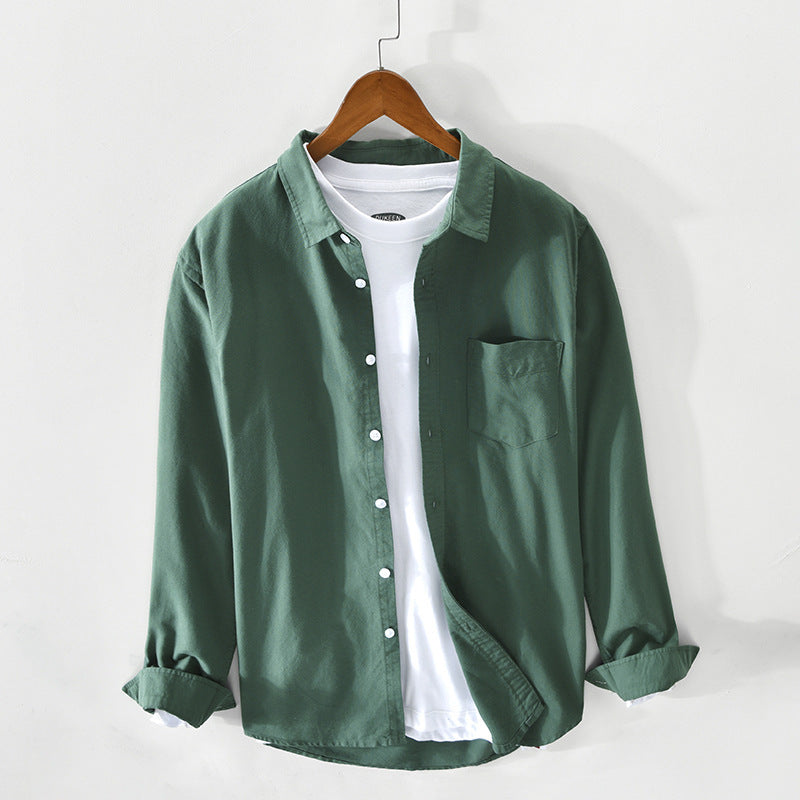 Chemise Homme Oxford en Coton Respirant