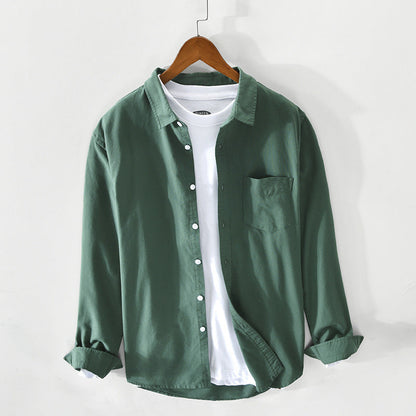 Chemise Homme Oxford en Coton Respirant