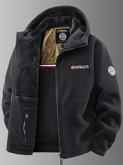 Veste polaire Thermique Coupe-vent Confort Hivernal Durable - vue 3