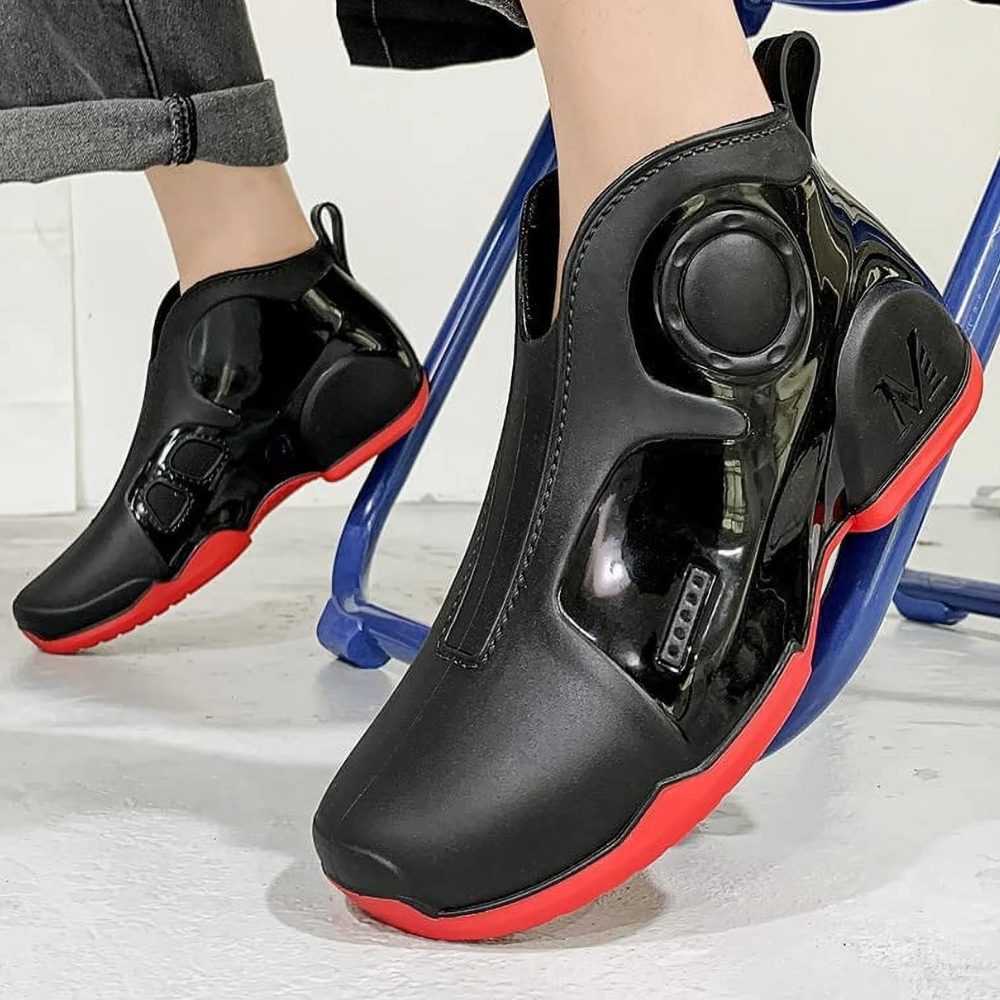 Bottes Motard Étanches et Antidérapantes pour Pluie - PanierRoyale