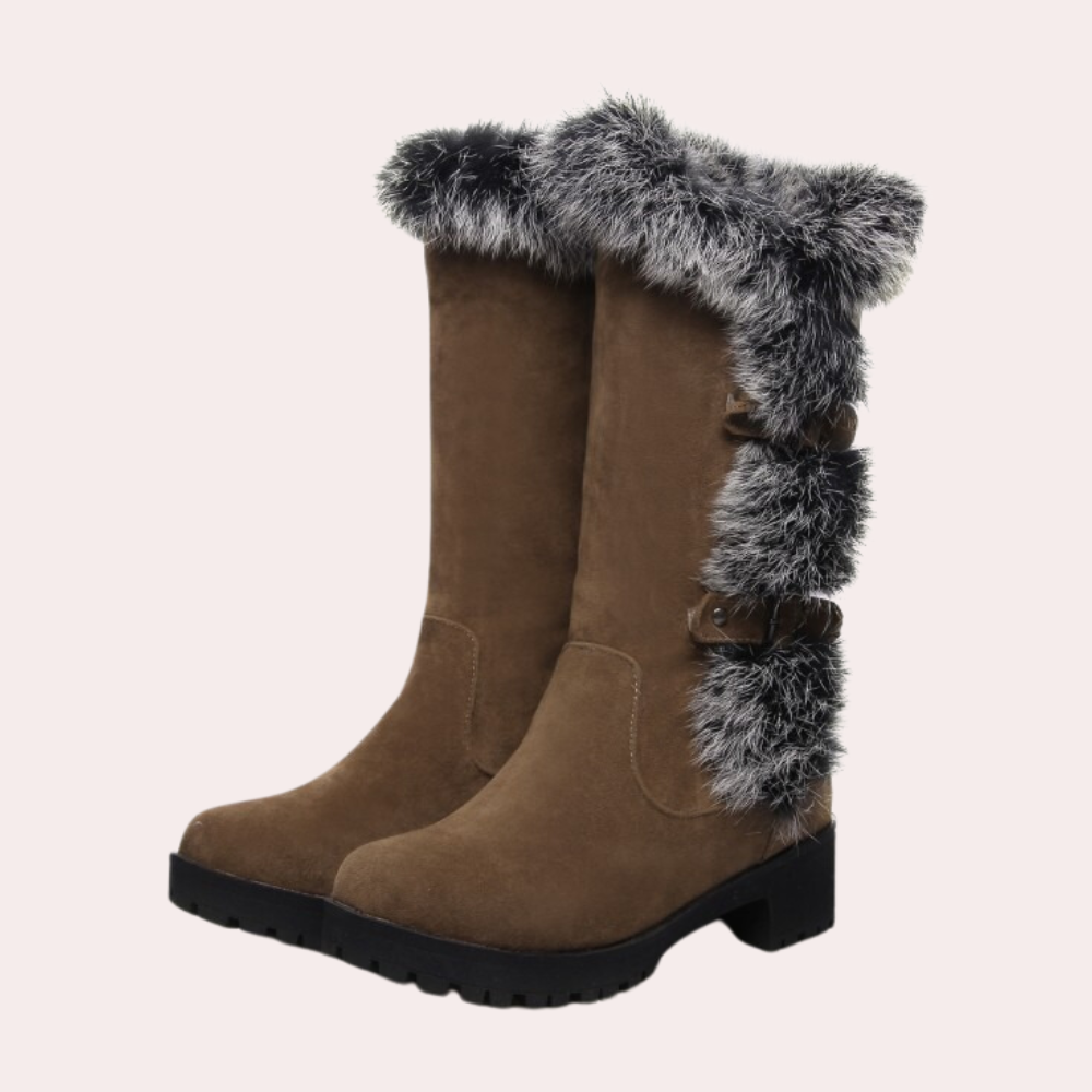 Bottes Hiver Femmes Chaussures Neige Chaudes
