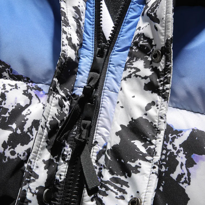 ETANA - Veste d'Hiver Extérieure Décontracté pour Hommes
