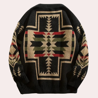 PAULO - Pull Tricot Stylisé pour Hommes