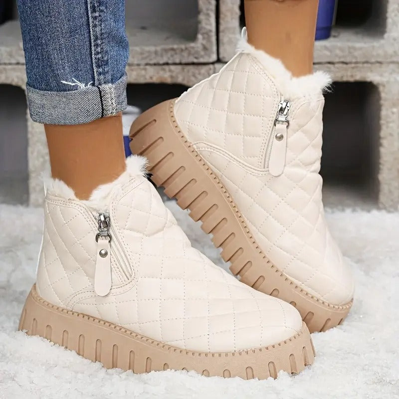 Bottes Cuir Confort Semelle Antidérapante