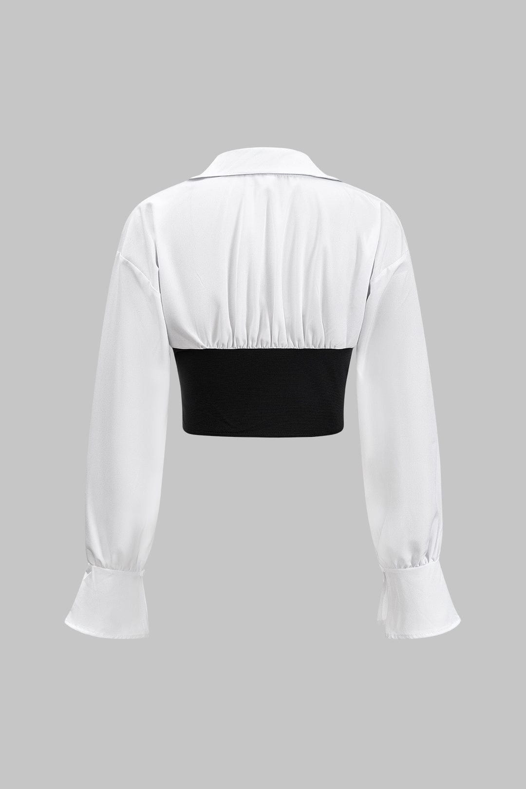 Robe Deux Pièces Élégante Corsage et Jupe Pencil