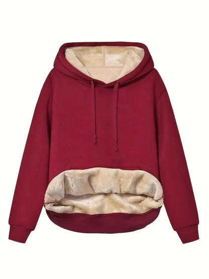 Sweat à Capuche Homme Chaud et Confortable avec Poche