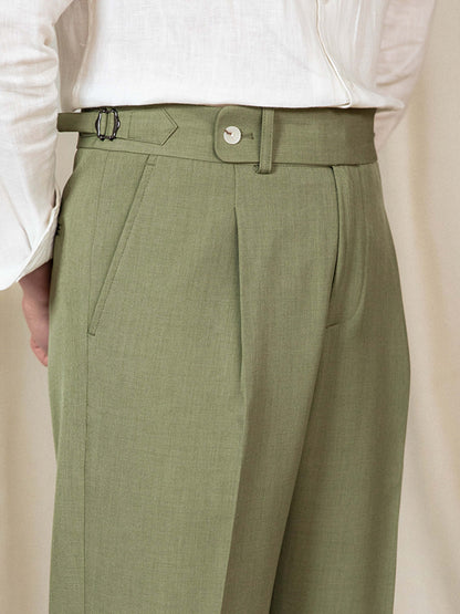 Pantalon Homme Détendu Style Classique