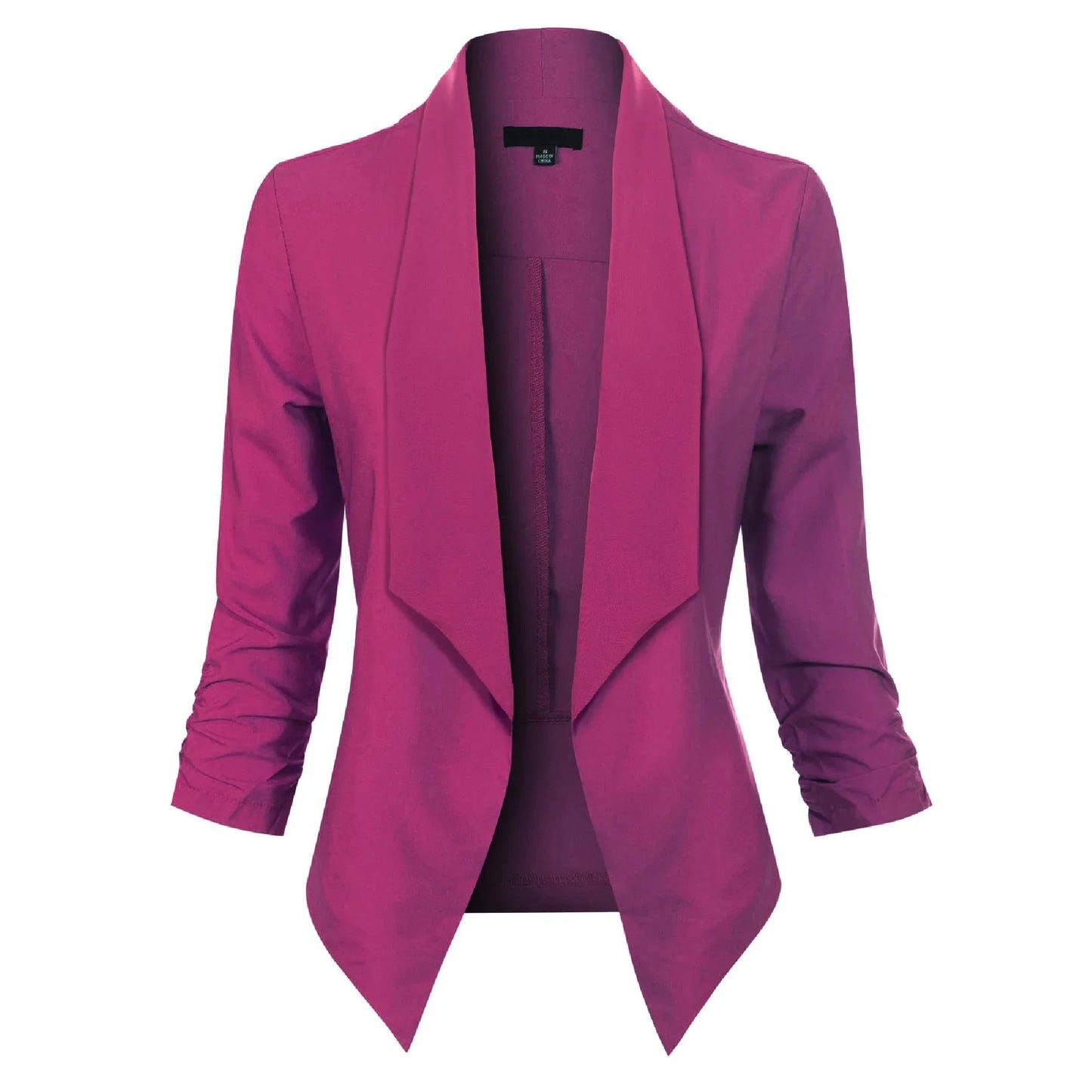 Blazer femme manches longues élégant