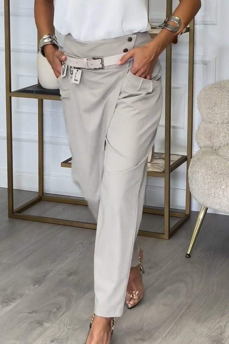 Salopette Femme Décontractée avec Boutons et Poches