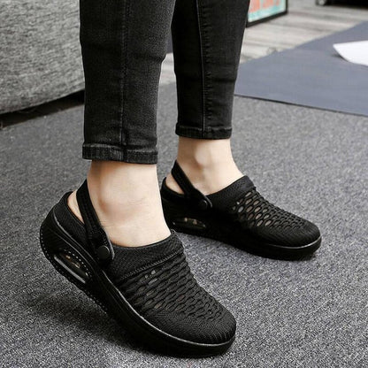 Chaussures Orthopédiques Femme Respirantes Semelle Coussin d’Air - PanierRoyale