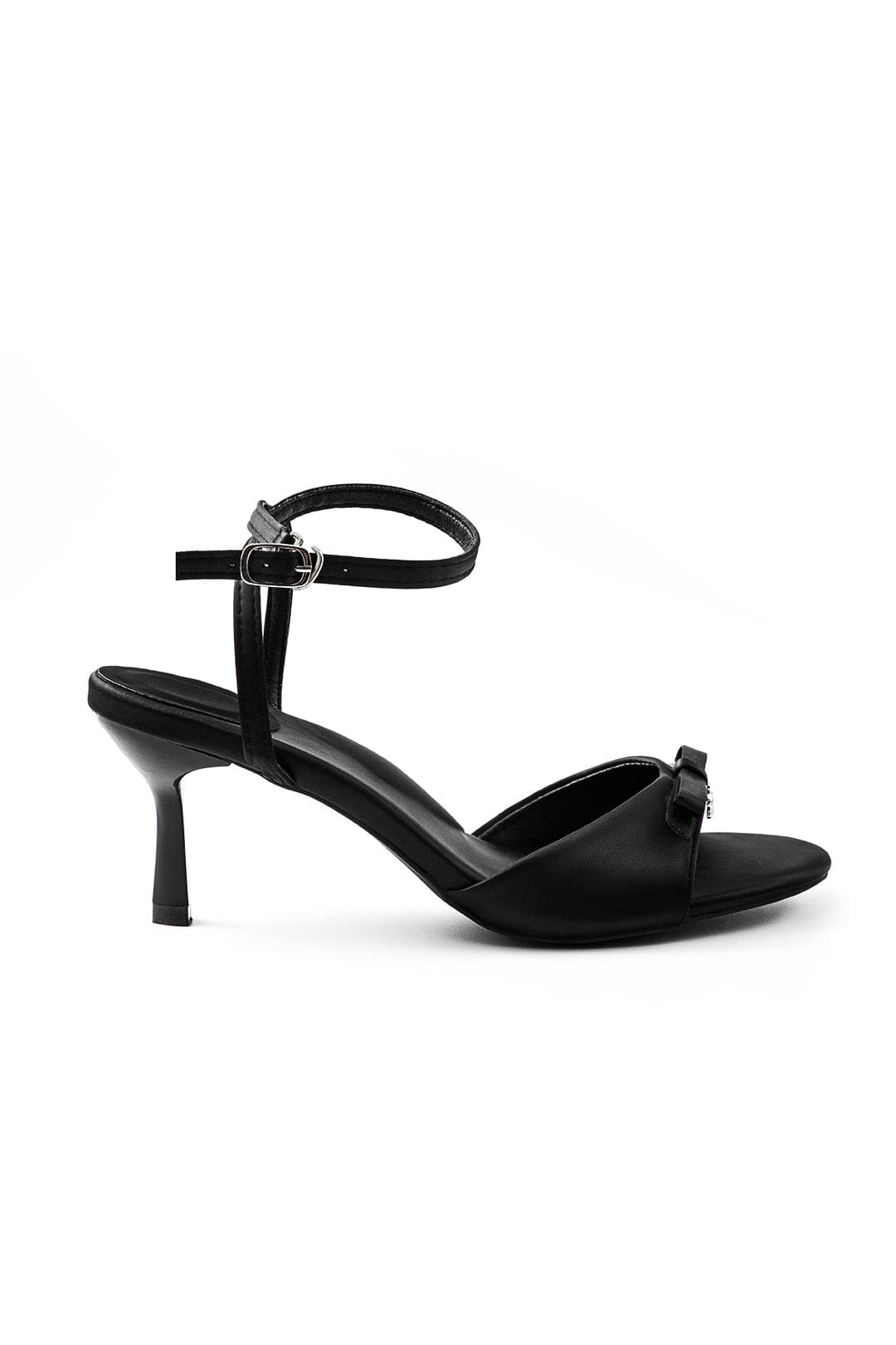 Sandales à Talons Noires Élégantes pour Femmes