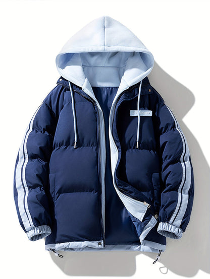 Veste D'hiver Femme Élégante et Chaude avec Capuche