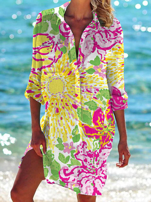 Robe de Plage Été Légère et Confortable pour Femme