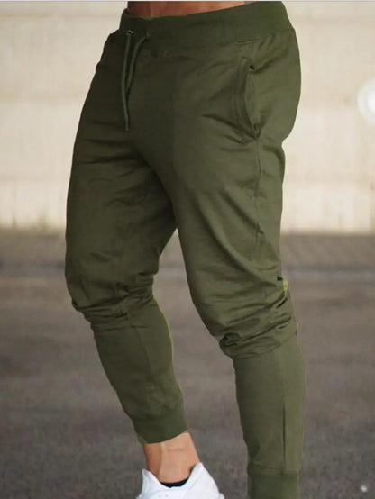 Pantalon de jogging homme élastique avec cordons de serrage