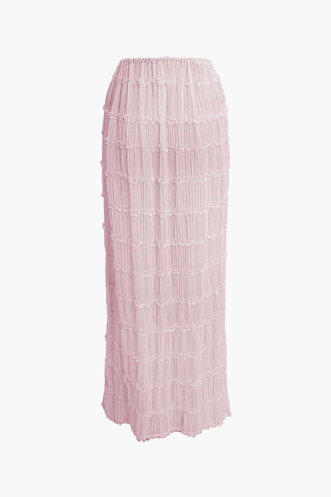 Robe de soirée deux pièces plissée élégante
