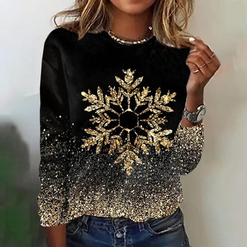 Pull Hivernal Pailleté Étoile - luxestyle