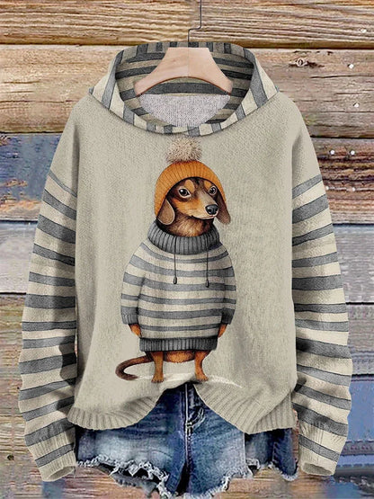 Pull Capuche Femme Décontracté et Confortable