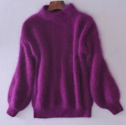 Pull Femme Laine Mérinos Douce et Élégant