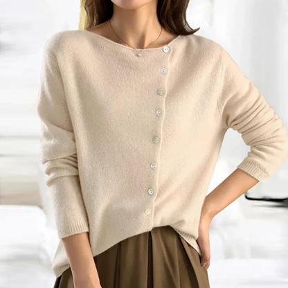 Gilet Femme Chic - Cardigan Laine Mérinos Doux et Confortable
