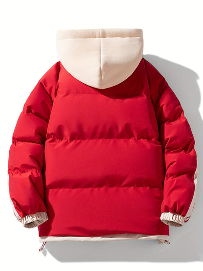 Veste D'hiver Femme Élégante et Chaude avec Capuche