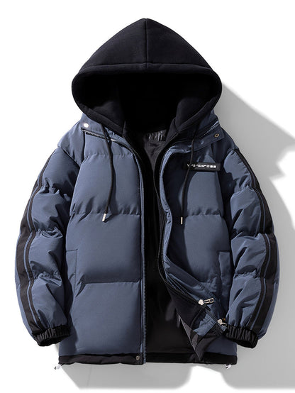 Veste D'hiver Femme Élégante et Chaude avec Capuche