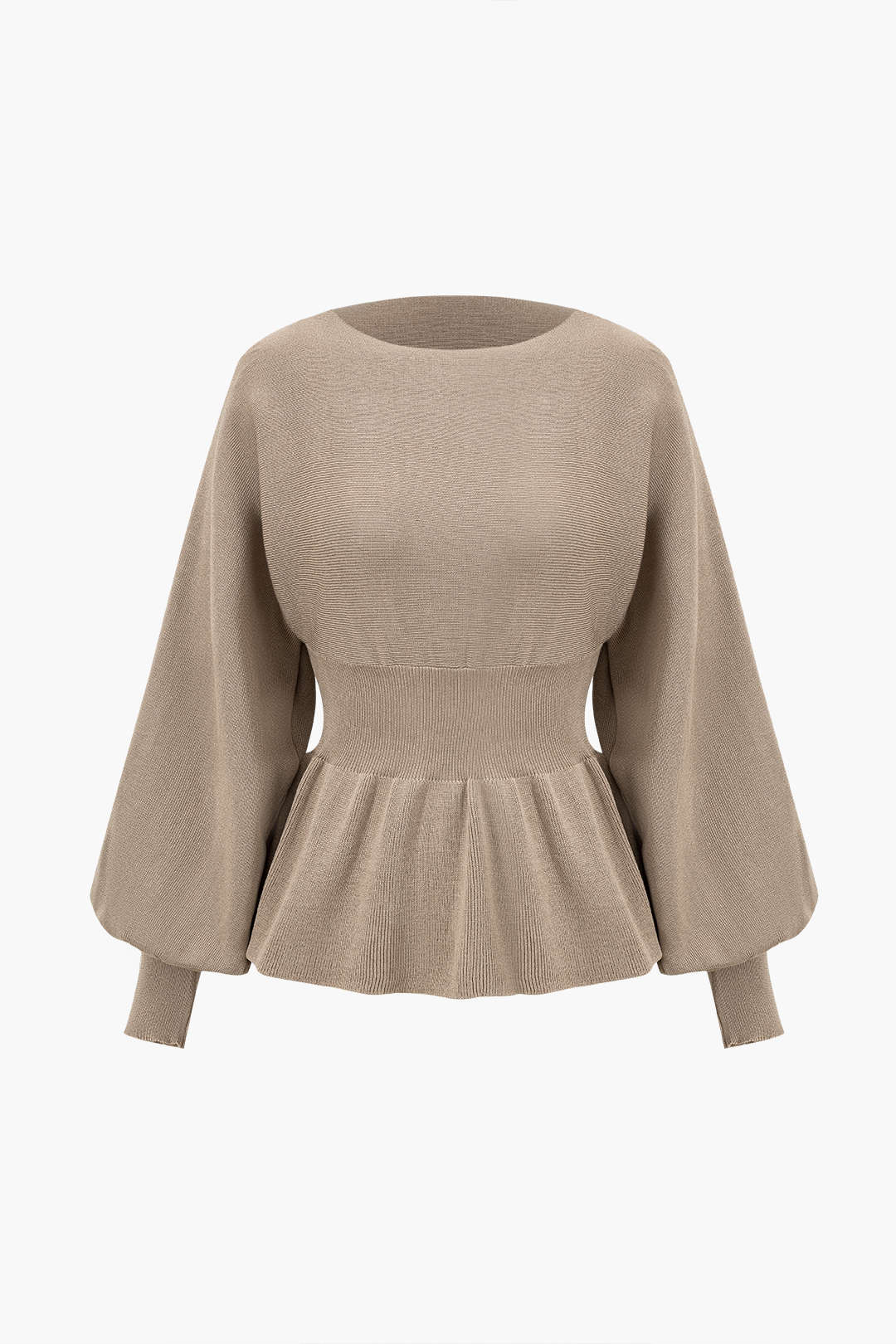Robe Ensemble Élégant Peplum et Jupe Pencil