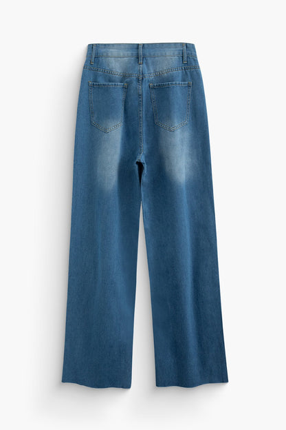 Jean Haut de Gamme Vintage Féminin