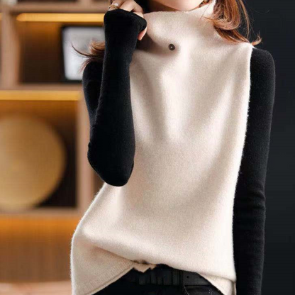 ESZTER - Pull Elégant à Col Roulé pour Femmes