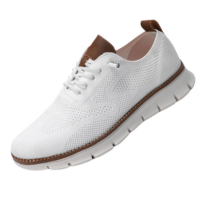 Chaussure running homme légère et respirante beige clair