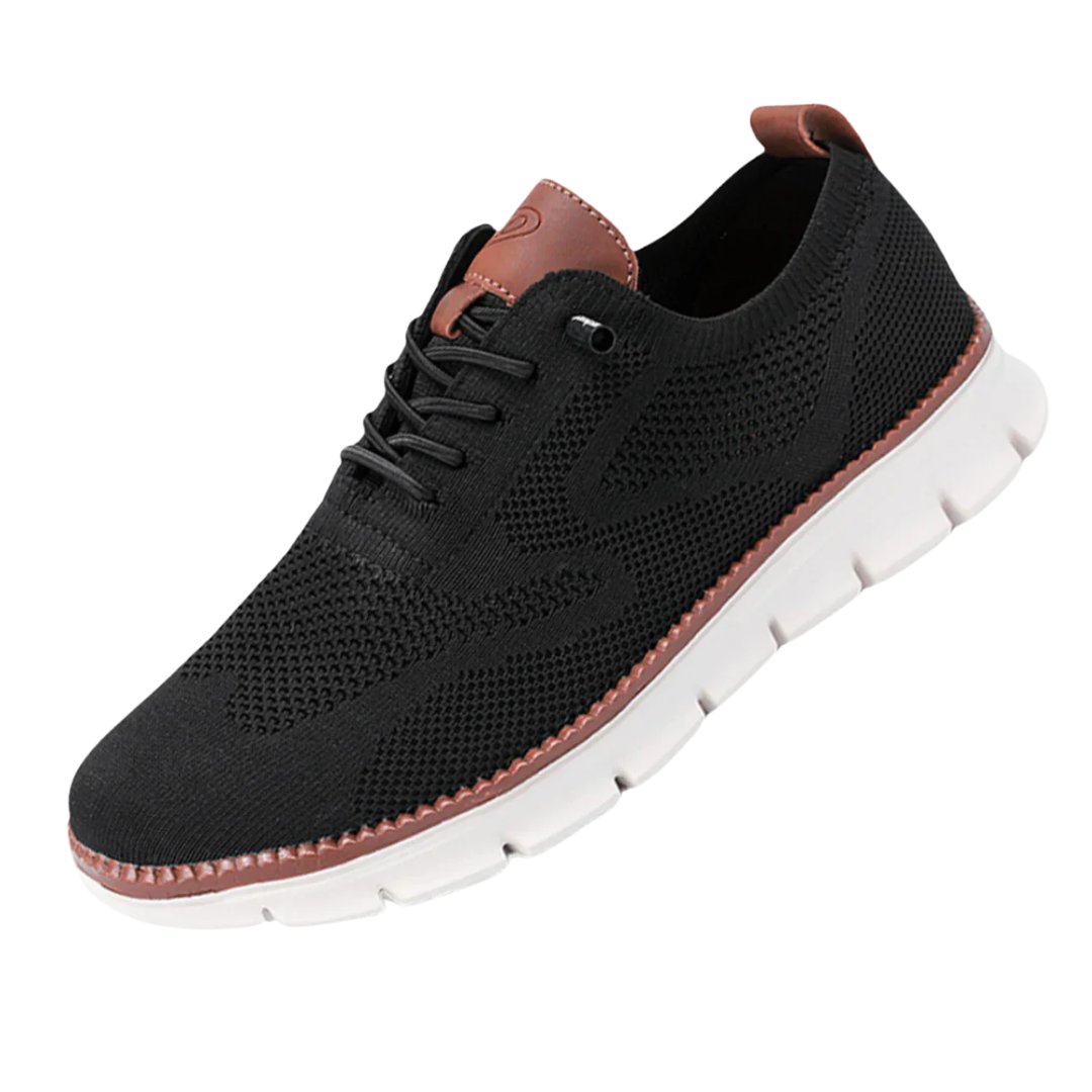 Chaussure running homme légère et respirante beige clair