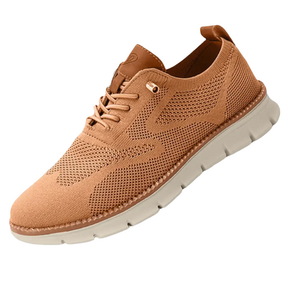 Chaussure running homme légère et respirante beige clair