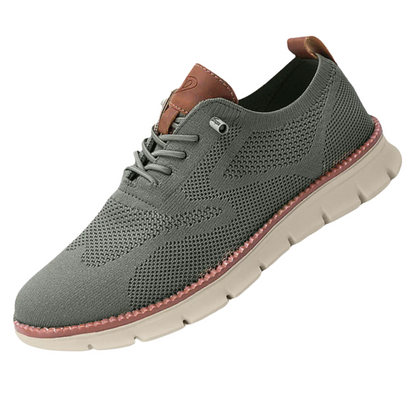 Chaussure running homme légère et respirante beige clair
